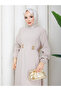Women's Side Double Buckle Modal Dress - 5