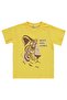 Tiger Printed Set for Ages 2-5 - Yellow-Brown - 3