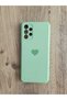 Samsung Galaxy A13 Heart Printed Velvet Phone Case - 6