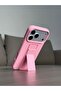 Premium Foldable Kickstand Silicone Case for iPhone 17 Pro - Slim Matte Shockproof Protective Cover