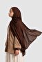 Soft Viscose Shawl Bitter Brown - 4