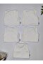 5-Pack 100% Organic Cotton Baby Bodysuit with Snap Fasteners - 2