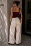 Lace Detailed Rope Strap Athlete Flexible Fit Women's Crop Blouse My3535 - 3