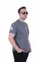 Men's Oversize Crew Neck T-Shirt Los Angeles 26155 Fume