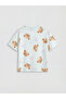 Esvab • Modern & Distinctive Bear Printed Girls' Capri Pajama Set - 4