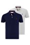2-pack polo neck t-shirt