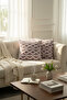Puffy Cotton Cushion Cover Set of 2 43X43 cm Decorative Cushion with Zipper - 2