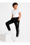Mişil 24205-26 Boy's Stripe Detailed Jogger Sweatpants Comfortable Fit Elastic Cuff Sports Bottoms