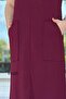Crew Neck Modal Dress with Pockets 6Y155 - 4