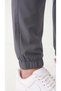 Men's Smoked Elastic Cuffed Parachute Pants with Zippered Back Pockets - 6