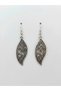 Silver Leaf Earrings - 2