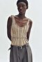 Crystal-embellished mesh body - 2