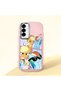 Pink Silicone Case with Shock-Absorbing Camera Protections Compatible with Samsung Galaxy A56