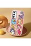 Pink Silicone Case with Shock-Absorbing Camera Protection Compatible with Samsung Galaxy A34 - 2