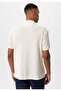 Polo neck knitted short sleeve men's shirt - 4
