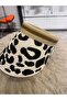White Leopard Visor Hat - 2