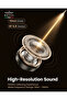 Sonic Pro TWS Earbuds Bluetooth 6.0, 13mm Deep Bass, 18H Playtime, Touch Control, Sweatproof Wireless Earphones - Black - 3