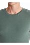 Crew Neck Long Sleeve Combed Cotton Men's T-Shirt (W4) - 4