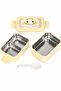 Ms-30 Stainless Steel 2-Tier Lunch Box with Compartments, Leak-Proof, 1550 Ml. Lunch Box Food Storage - 4