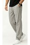 Men's Navy Blue Parachute Oversize Trousers, Wide Legs, Comfortable Fit, Casual Sports - 5