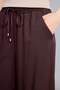 High Waist Crop Fit Brown Belmando Capri I6798Az26Sm - 4