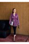 Lina Glitter Satin Fabric Balloon Sleeve Blazer Jacket Tns-4397 - 2