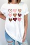 Unisex Printed T-Shirt 100% Organic Cotton Crew Neck Comfortable Fit Casual T-Shirt - 5