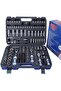 Boss Professional Socket Set, Black and Blue 172-Piece, Chrome Vanadium Steel, Complete Hand Tool Kit - 2