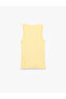 Cotton Camisole Slim Fit U-Neck Ribbed Undershirt - 5