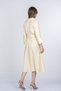 Women's Summer Yellow Elvina Modern Double Breasted Dress Stylish Casual Comfortable Dress 50393 - 4