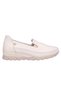 D26Ya-3985-B Cream Women's Comfort Leather Shoes - 2
