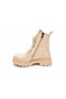 Kumsal Stylish Women's Boots with Fur Inside and Lace-Up Zipper - 3