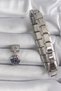 316L Steel Silver Color Sallantı World Model Nomination Charm 5886 - Eterna2438-7743 - 2