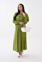 Pre-Tieded Jacquard Knitted Skirt Suit - 3