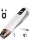 Mini Heat Gun Cordless, 7.2 V Handheld Hot Air Gun with Reflector Nozzle, 3 Temp Settings