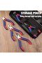 Mini Pliers Set Jewelry Pliers 5-Piece, Including Linesman Pliers, Long Nose Pliers, Diagonal Pliers, End Cutting, Needle Nose with Organizer Pouch - 5
