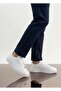Men's White Men's Sneaker Shoes White Sole Casual Sports Shoes Thick Light Sole - 2