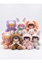 Nansi Figure Doll - 17 cm Cute Sleeping Friend with Pacifier and Ribbon, Plush Costume Toy Doll - 3