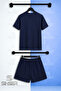 Kiz Set Plain Unprinted Short Sleeve T-Shirt Shorts Skirt - 2