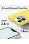 iPhone 13 Pro Case Inside Velvet Outside Matte Flexible Silicone Cover with Raised Screen and Camera Protection - 4