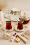 Gold Gilded 6-Person 12-Piece Cream Tea Set - 8