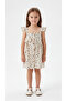 Leopard Printed Girls' Dress