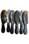 Natural Bone Comb Cattle Horn Kt-123 Handmade Handle Hair Comb 19 cm Thick Body Horn - 6