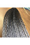 Black and White Ombre Braided Hair Clip – Modern Boho Hair Accessory - 6