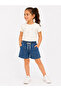 Complete Star Stone-Decorated Denim Shorts Set - 6