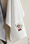 Set of 2 Cotton Waffle Kitchen and Drying Towels |   High Absorbency, Fast Drying |   45X70 cm - 5