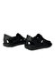 - Men's Inner and Outer Genuine Leather Soft Sole Black Sandals - 5