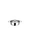 Stainless Steel Karnıyarık 26 cm with Glass Cover