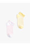 Cotton Striped 2-Piece Sock Set - 2