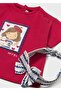 Baby Girl Tshirt with Headband Red - 4
